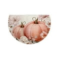 thumbnail image 1 of JoyMoreHome Fall Half-Round Floor Mat, Soft Velvet Durable Door Mat, Thanksgiving Halloween Decor for Indoor Outdoor Home Entrance, 1 of 6