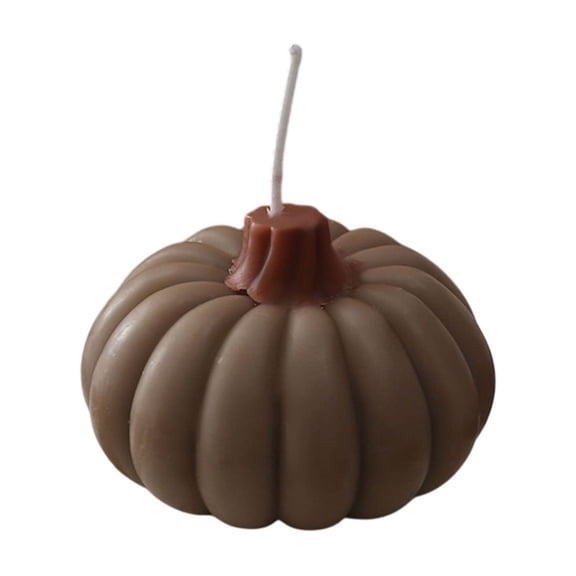 JoyMoreHome Fall Handmade Scented Candles, Halloween Thanksgiving Pumpkin Shaped Aromatherapy Candles, Autumn Home Tabletop Centerpiece Decoration