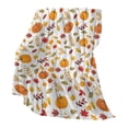 thumbnail image 1 of JoyMoreHome Fall Leaves Throw Blanket, 39.3x27.5 in, Halloween Thanksgiving Soft Fall Flannel Fleece Blankets, Cozy Fuzzy Plush Throw Blanket for Couch Bed, 1 of 7