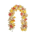 thumbnail image 1 of JoyMoreHome Fall Maple Leaves Garland, Hanging Vine Autumn Artificial Garland Decor for Home Door Wall Fireplace Porch Thanksgiving Party, 1 of 6