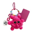 thumbnail image 1 of JoyMoreHome Fluffy Doll Keychain, Soft Fur Ball Puff for Stylish Fluff Ball Keychain, 1 of 7