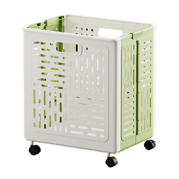 JoyMoreHome Foldable Laundry Baskets, Multi Functional Portable Dirty Clothes Hamper With Wheels and Handle, for Storage Clothes, Small Toys, Sundries
