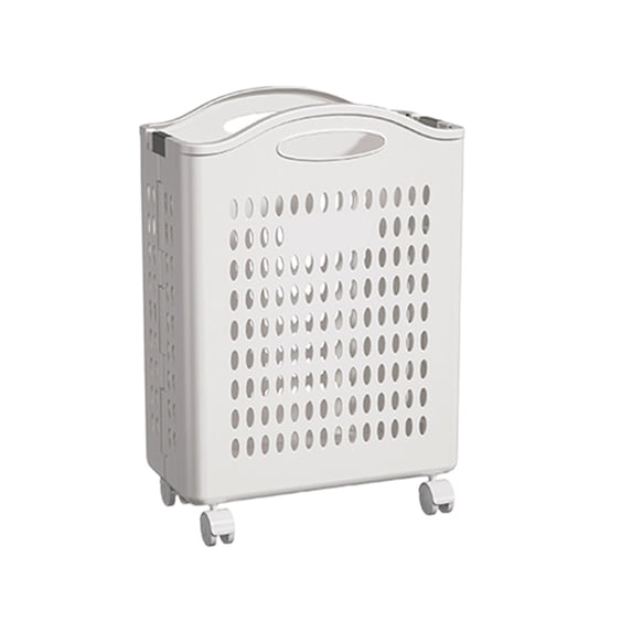 JoyMoreHome Foldable Laundry Baskets, Multi Functional Portable Dirty Clothes Hamper With Wheels and Handle, for Storage Clothes, Small Toys, Sundries