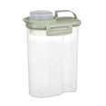 thumbnail image 1 of JoyMoreHome Food Storage Container, Plastic Kitchen Pantry Food Storage Container with Cup, Small Pet Dog Cat Food Container Dispenser, 1 of 8