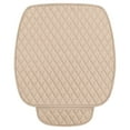 thumbnail image 1 of JoyMoreHome Front Car Seat Cover, Anti-Slip Bottom Front Seat Cover Protector with Storage Pocket, Breathable Driver Seat Protector Comfortable Front Cushion Pad for Most Vehicles, 1 of 5