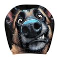 thumbnail image 1 of JoyMoreHome Funny Printed Car Headrest Cover, Soft Elastic Decorative Headrest Cover, for Car Front & Rear Seat Headrest, 1 of 7