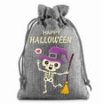 thumbnail image 1 of JoyMoreHome Halloween Burlap Drawstring Gift Bags, Trick or Treat Candy Pouches for Halloween Party, Home Gathering, 1 of 4