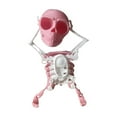 thumbnail image 1 of JoyMoreHome Halloween Dancing Skeleton Toy, Swinging Human Skeleton Shape Plaything, Fun Holiday Party Prop & Home Decor, 1 of 3