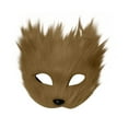 thumbnail image 1 of JoyMoreHome Halloween Fox Mask for Masquerade Parties, Cosplay Costume Half Face Animal Furry Mask Party, 1 of 4