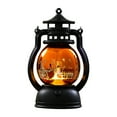 thumbnail image 1 of JoyMoreHome Halloween Portable Pumpkin Lantern with Flickering LED, Vintage Halloween Lamp Handheld Lantern Oil Lamp for Halloween Party Indoor Outdoor Home Decoration, 1 of 6