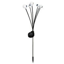 JoyMoreHome Halloween Solar Eyeball Lights, Outdoor Decoration for Garden and Halloween Party Spooky Solar-Powered Eyeball Pathway Lights for Festive Events