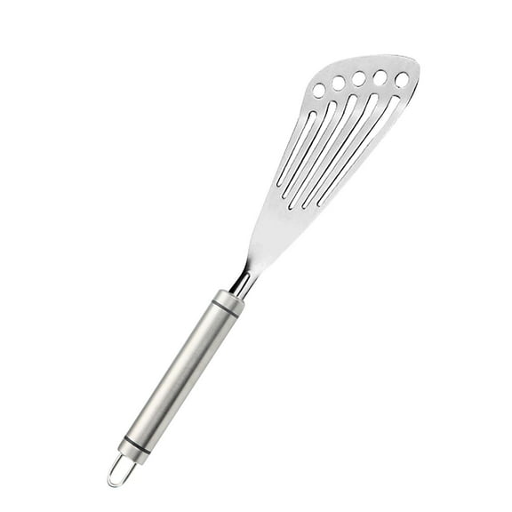 JoyMoreHome Handed Stainless Steel Spatula Wide Thin Slotted Kitchen Utensils