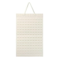 JoyMoreHome Hanging Jewelry Organizer, Necklace Holder Anti-tangle Earrings Rings Hanger Travel Storage Roll with Pockets Hang on Closet, Wall, Door