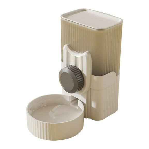 JoyMoreHome Hanging Small Animal Feeder with Lid, Automatic Pet Feeder, Small Animal Feed Box, Great for Small Animals