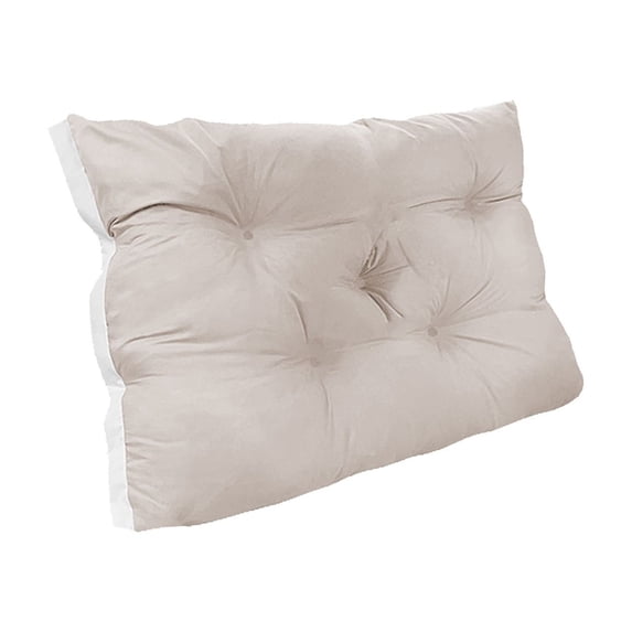 JoyMoreHome Headboard Pillow 23.62x19.68 Inch for Bed Sofa, Pillow Headboard Soft Support While Reading and Resting