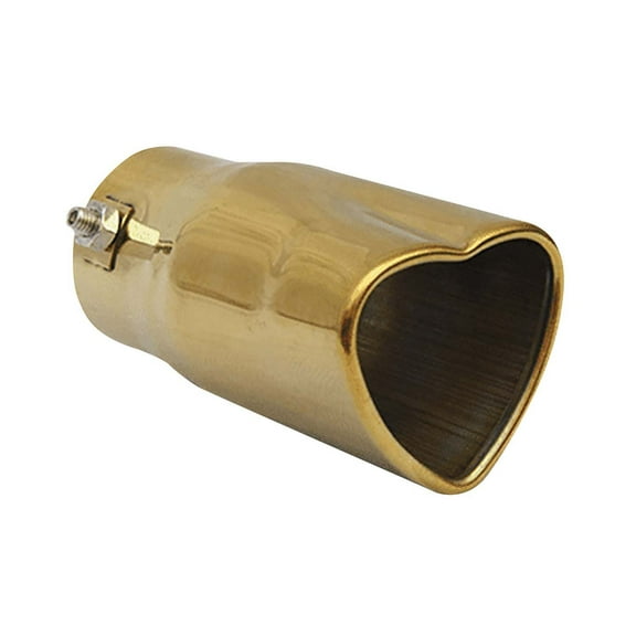 JoyMoreHome Heart-Shaped Exhaust Muffler Tip