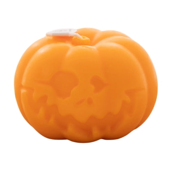 JoyMoreHome Helloween Pumpkin Shaped Scented Candles, Fall Thanksgiving Pumpkin Soy Candles Home Decor Handmade Wax Candle for Bedroom Bathroom Party