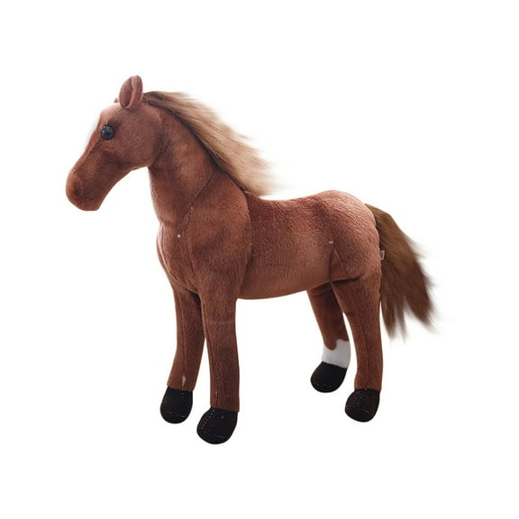 JoyMoreHome Horse Stuffed Animal Cute Pony Plush Pretend Play Horse Toys