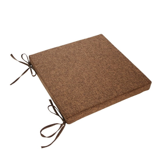 JoyMoreHome Indoor Outdoor Chair Cushions 15.75x15.75 Inch, Chair Pads Water Resistance Square Corner Outdoor Cushions, for Patio Furniture Patio Chair Cushions with 2Pcs Ties