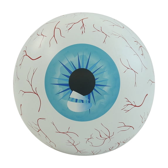 JoyMoreHome Inflatable Eye Balls Decoration, 24 Inch Halloween Decorations with LED Light, Indoor Outdoor Eyeballs Decor for Halloween Party Yard Garden Decor