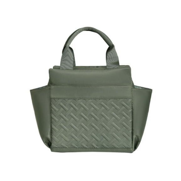 JoyMoreHome Insulated Lunch Bag - Leakproof Work Lunch Box with Bottle Holder and Side Pockets, Spacious Cooler Pockets for Office, Commute & Travel