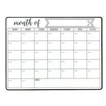JoyMoreHome Magnetic Calendar for Refrigerator, Monthly Weekly Fridge Calendar Dry Erase Whiteboard Acrylic Calendar