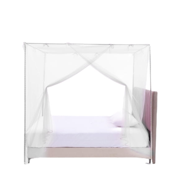 JoyMoreHome Mosquito Net Tent for Bed One Side Opening, Mesh Bed Canopy, Easy to Install or Removable