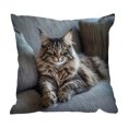 thumbnail image 1 of JoyMoreHome Multi-Purpose Cute Kitten Puppy Pattern Printed Pillow Cover, 18x18 Inch Small Animal Pillowcase, Soft Durable Cushion Cover for Livingroom, Bedroom, Sofa, 1 of 6