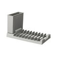 thumbnail image 1 of JoyMoreHome Multifunctional Collapsible Dish Drainer Rack Space-Saving Dish Rack Household Utensil Holder Storage Rack Kitchen Accessories, 1 of 6