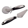 thumbnail image 1 of JoyMoreHome Pizza Cutter And Pizza Pie Server 2PC Pizza Oven Accessories Kit, Nonstick Stainless Steel Pizza Cutter Wheel With Sharp Blade, 1 of 5