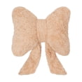 thumbnail image 1 of JoyMoreHome Plush Bow Shape Throw Pillow Decor, Cute Soft Cozy Pillow for Livingroom, Bedroom, Sofa, Office, 1 of 6