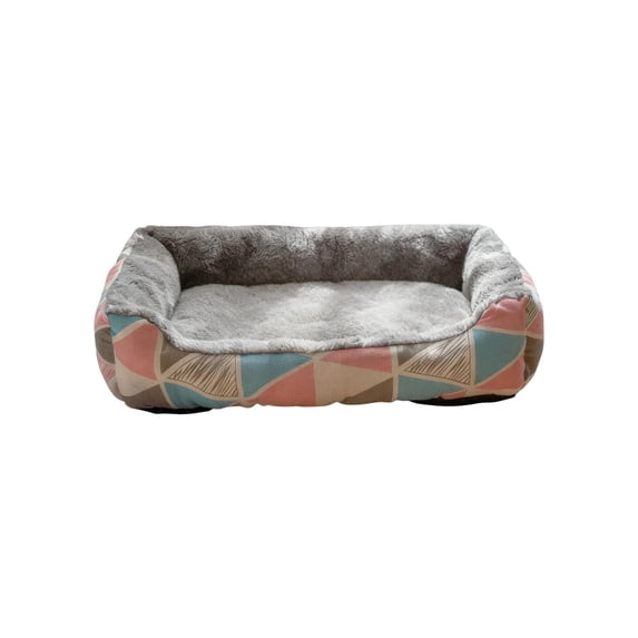 JoyMoreHome Rectangle Warm Pet Bed, Removable Soft Cozy Pet Bed with Non-Slip Bottom, for Puppy, Kitten