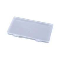 JoyMoreHome Rectangular Empty Mini Clear Plastic Organizer Storage Box Containers with Lids