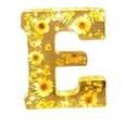 thumbnail image 1 of JoyMoreHome Resin Flower Letter Light, 26 Letters Decorative Flower Night Light, Easy to Use, Durable Decor for Livingroom, Bedroom, Office, Shelf, Letter E, 1 of 5