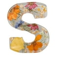 thumbnail image 1 of JoyMoreHome Resin Flower Letter Light, 26 Letters Decorative Flower Night Light, Easy to Use, Durable Decor for Livingroom, Bedroom, Office, Shelf, Letter S, 1 of 5