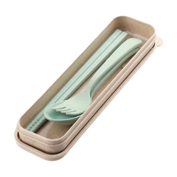 JoyMoreHome Reusable Utensils Set with Case,Camping Cutlery Set with Case Lunch Utensils Set for Work,Utensil Sets for Lunch Picnic Daily Use Outdoor