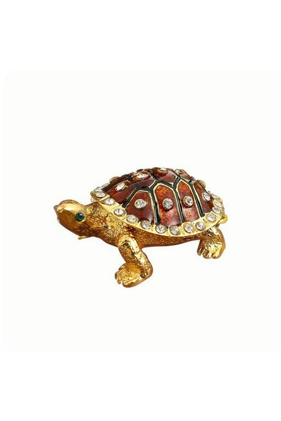 Ring Box, Cute Turtle Ring Box Small Jewelry Protector Case Wedding Ring Storage Gift Box for Wedding Engagement Ring Valentine's Day