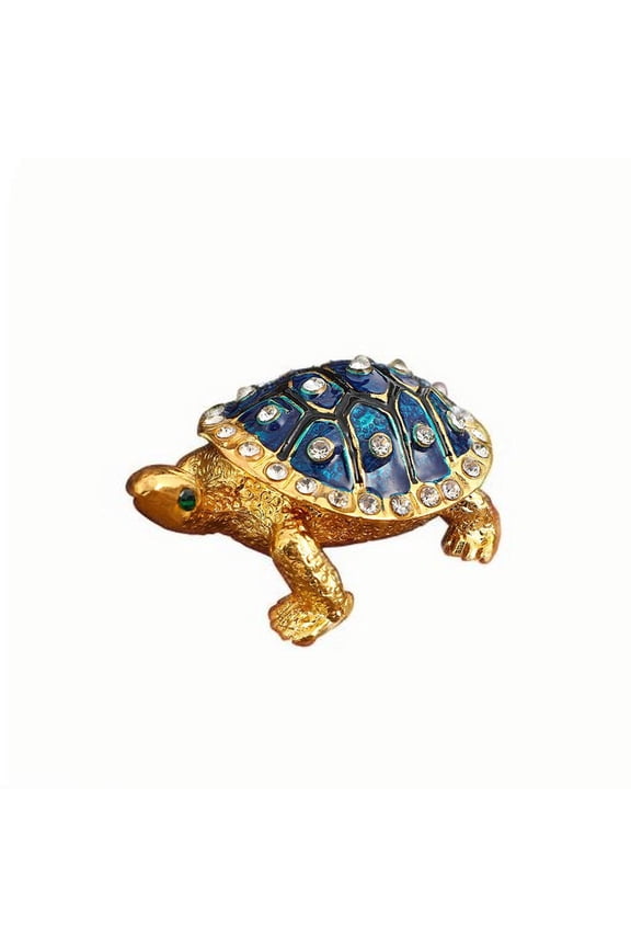 Ring Box, Cute Turtle Ring Box Small Jewelry Protector Case Wedding Ring Storage Gift Box for Wedding Engagement Ring Valentine's Day