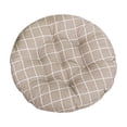 thumbnail image 1 of JoyMoreHome Round Bistro Chair Cushions, Fluffy Tufted Chair Pads 18"x18"x2.4", Water Repellent Round Indoor Outdoor Chair Cushions for Home Garden, 1 of 6