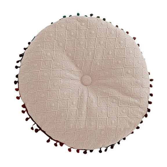 JoyMoreHome Round Cushion, Diameter 15.74 Inch, Round Pillow Sofa Cushion Floor Pillow for Sofa Livingroom Office Bedroom