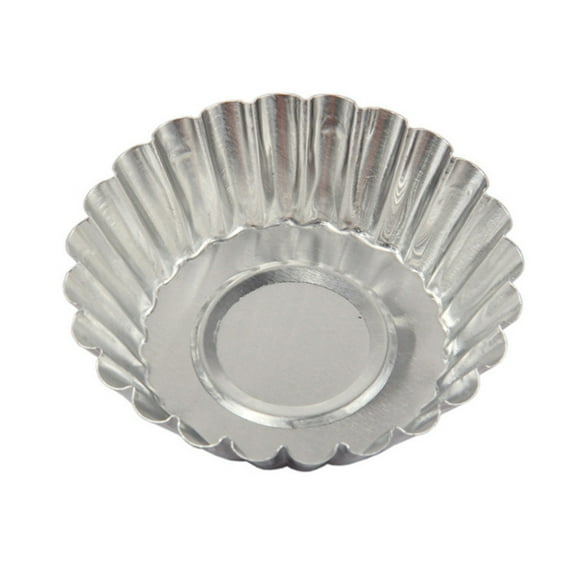 JoyMoreHome Round Tart Molds 50Pack Tart Pan, Mini Tart Tins Aluminium Mini Tart Pans for Baking