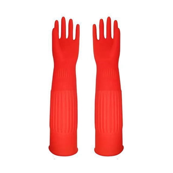 JoyMoreHome Rubber Dishwashing Gloves for Kitchen and Household ...