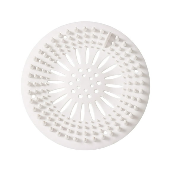 JoyMoreHome Silicone Strainer 5 Pack, Hair Drain Catcher, Shower Drain Cover, Easy to Install and Durable