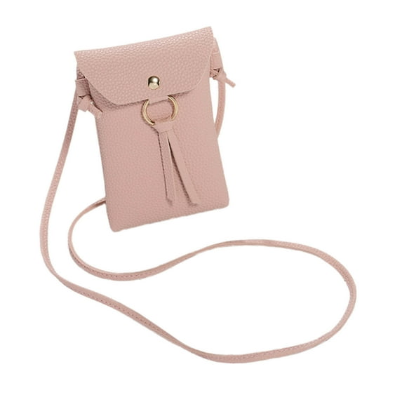 JoyMoreHome Small Crossbody Bag, PU Leather Cross Body Cell Phone Purse Shoulder Bag with Adjustable Strap