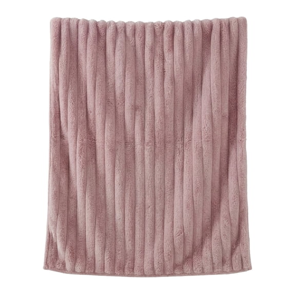 JoyMoreHome Soft And Thick Double Layer Throw Blanket, 27.6x39.4 Inch Plush Comfortable Warm Blanket, for Office, Bed, Livingroom, Sofa, Bedroom