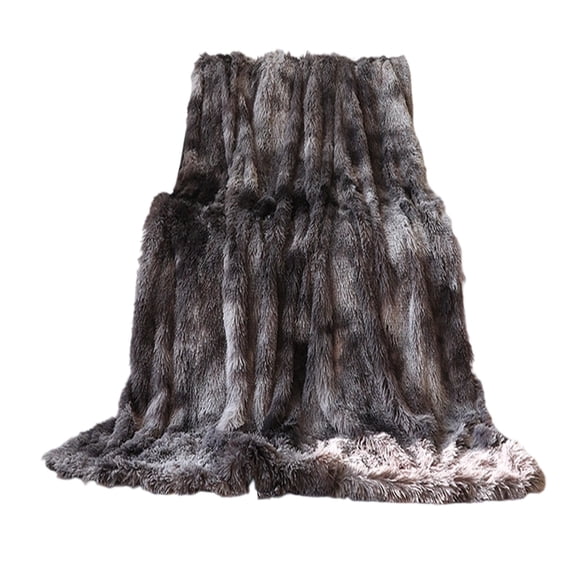 JoyMoreHome Soft Cozy Throw Blanket, Lightweight Reversible Fluffy Flannel Blanket, 31.5x47.2 Inch Decorative Blanket for Bed, Sofa, Livingroom