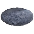 thumbnail image 1 of JoyMoreHome Soft Fluffy Round Rug, Plush Cozy Carpet Decor Diameter 23.6 Inch, for Livingroom, Bedroom, 1 of 5