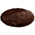 thumbnail image 1 of JoyMoreHome Soft Fluffy Round Rug, Plush Cozy Carpet Decor Diameter 23.6 Inch, for Livingroom, Bedroom, 1 of 5