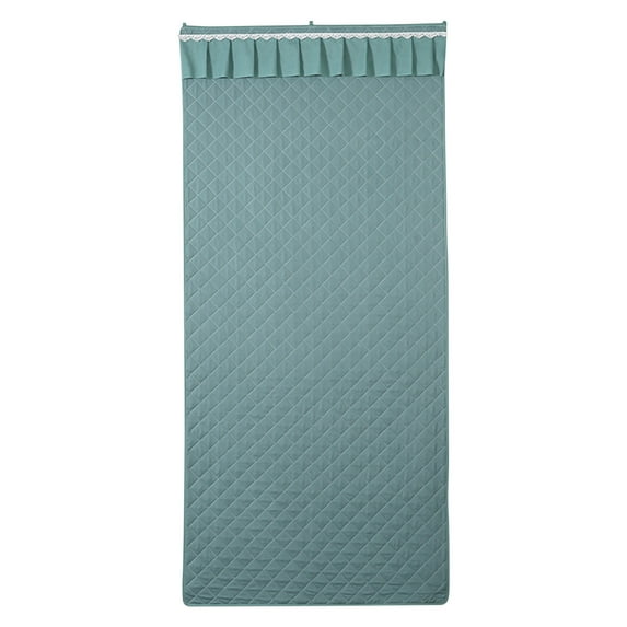 JoyMoreHome Solid Color Thermal Insulated Door Curtain, 31.5x78.7 Inch Indoor Outdoor Blackout Curtain, for Indoor Outdoor Entrance Door