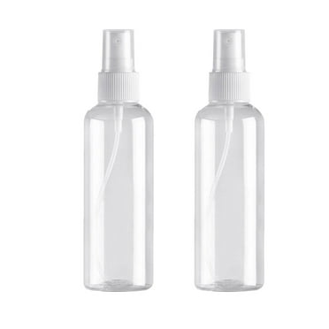 JoyMoreHome Spray Bottles, Clear Empty Fine Mist Plastic Mini Travel Bottle Set, Small Refillable Liquid Containers